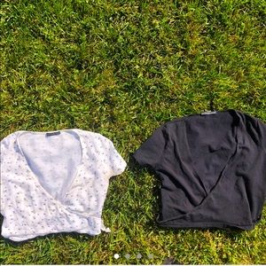 Brandy Melville wrap tops